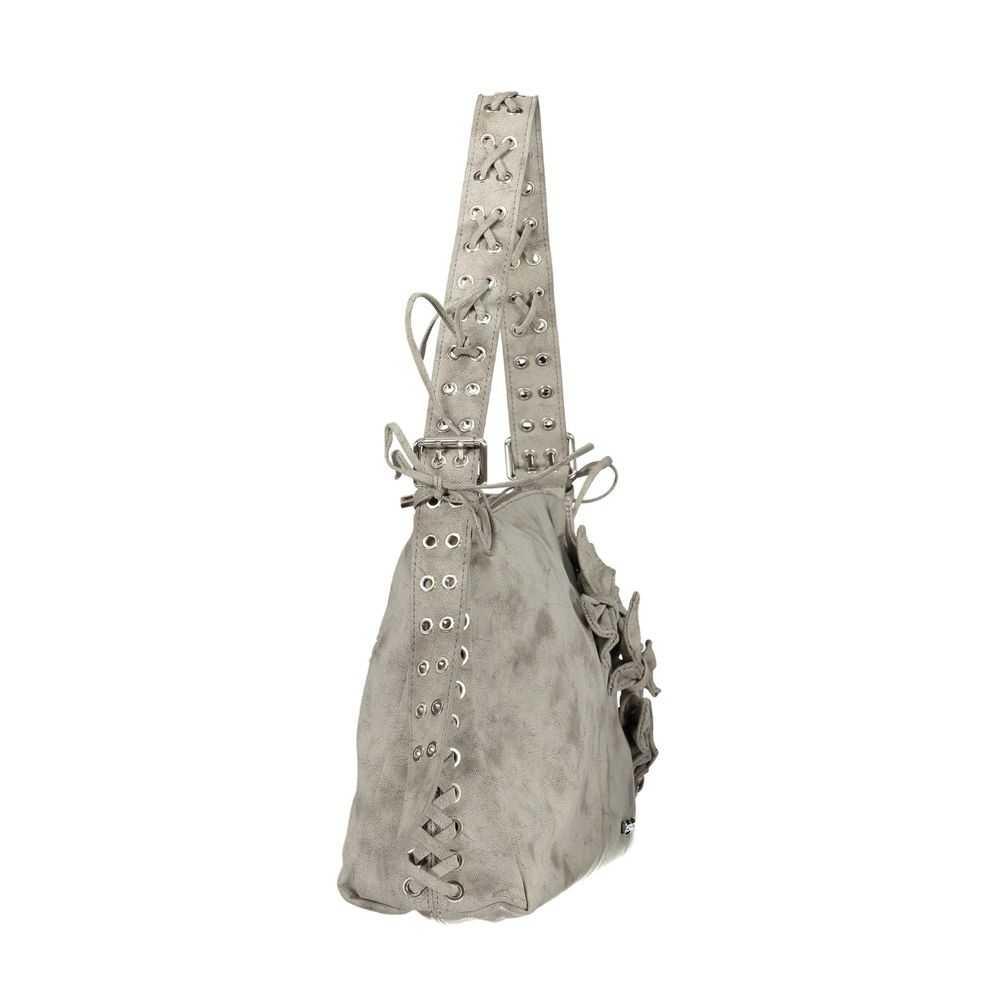 Desigual Gray Polyethylene Women's Handbag