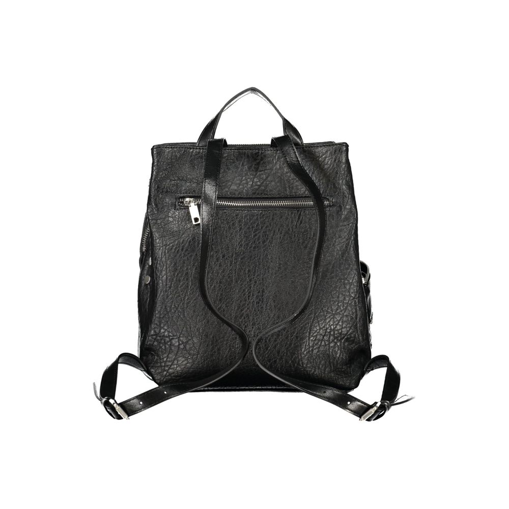 Desigual Black Polyurethane Women's Women's Backpack
