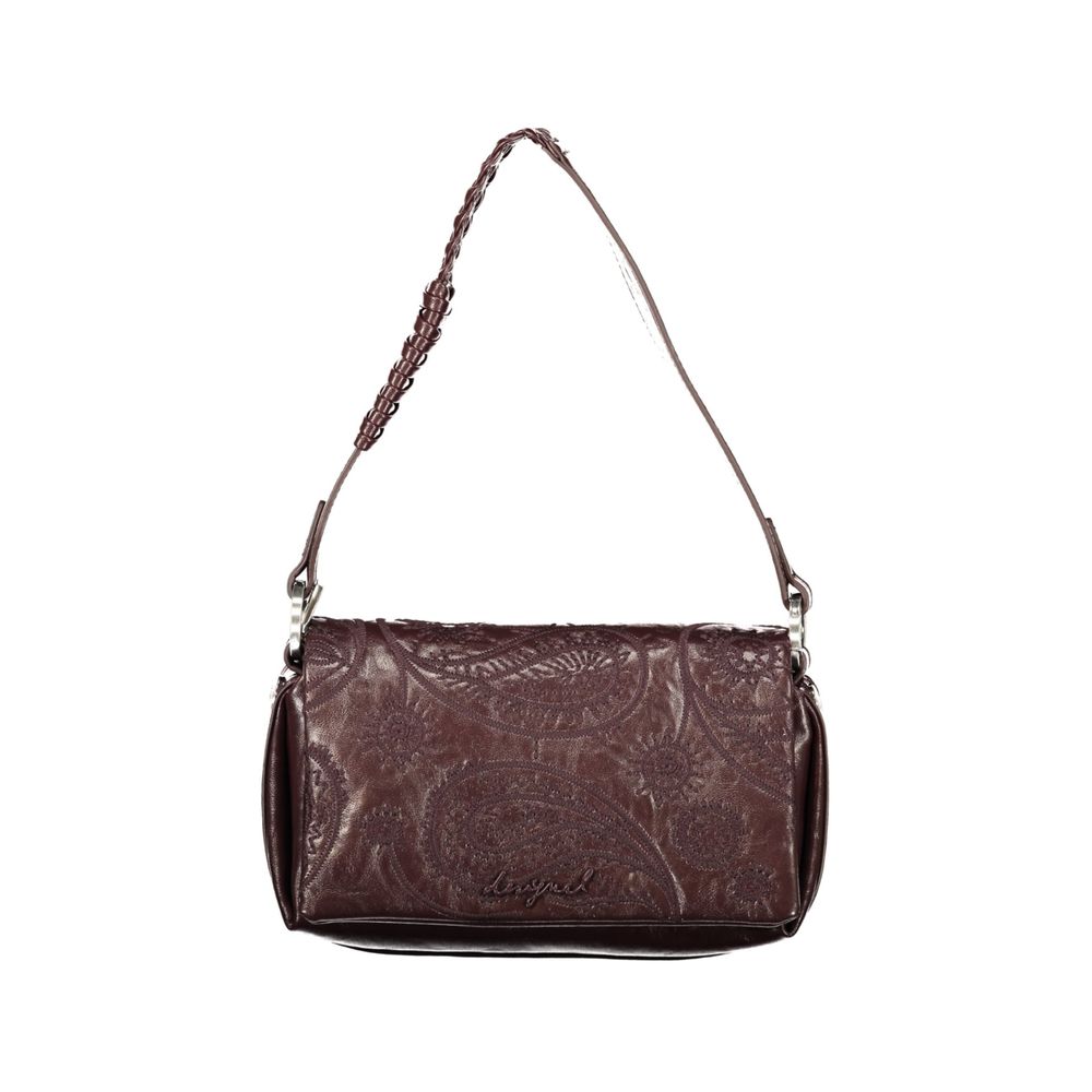 Desigual Brown Polyethylene Women's Handbag
