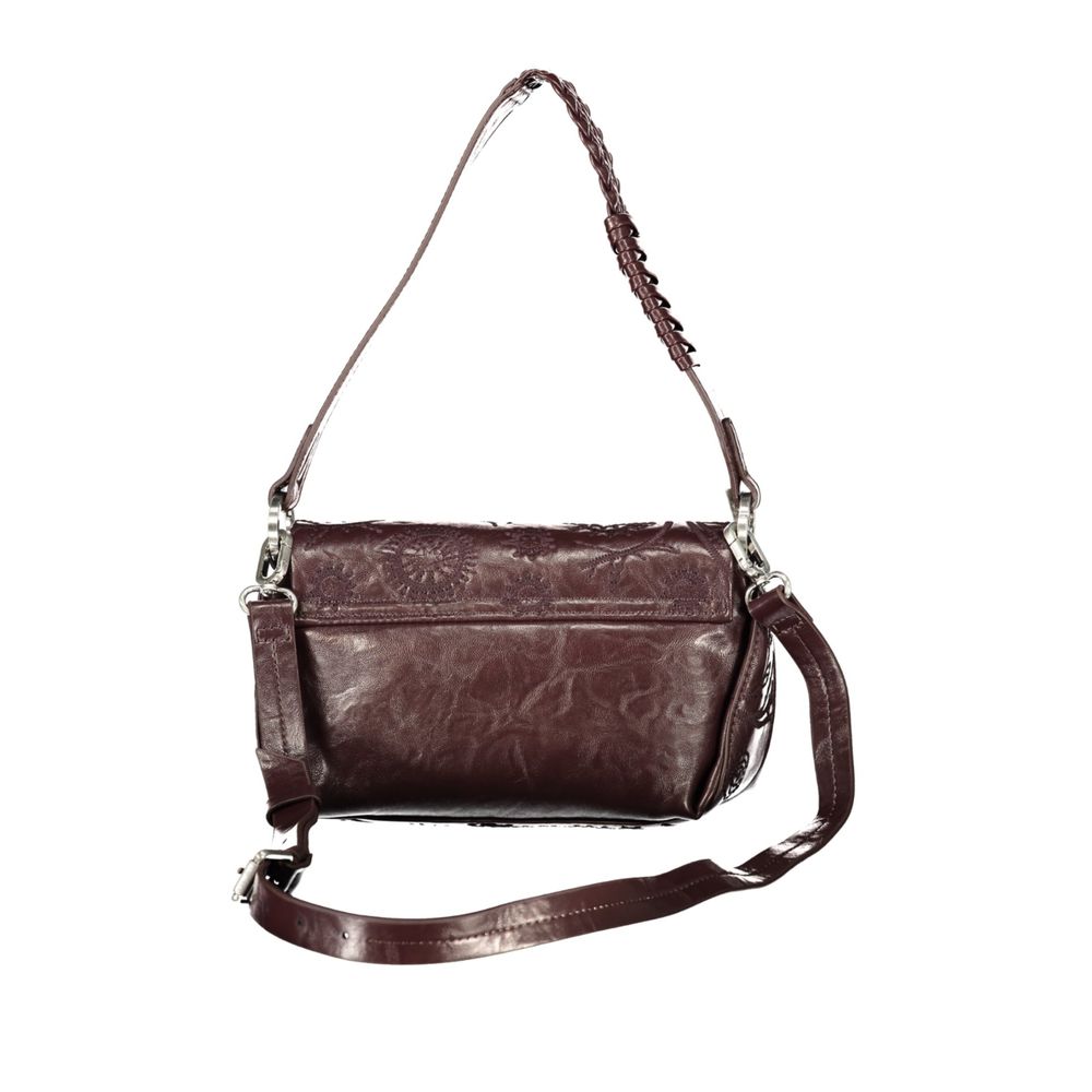 Desigual Brown Polyethylene Women's Handbag