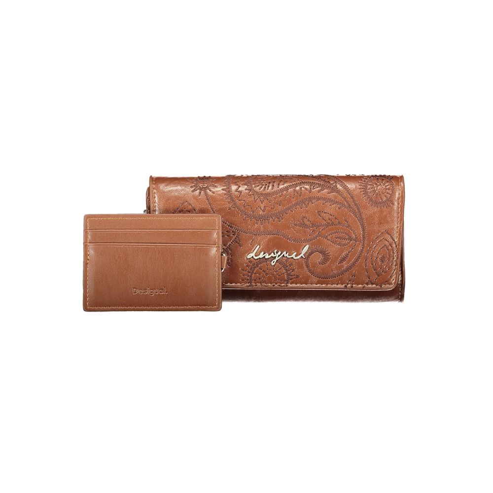 Desigual Brown Polyethylene Women's Wallet