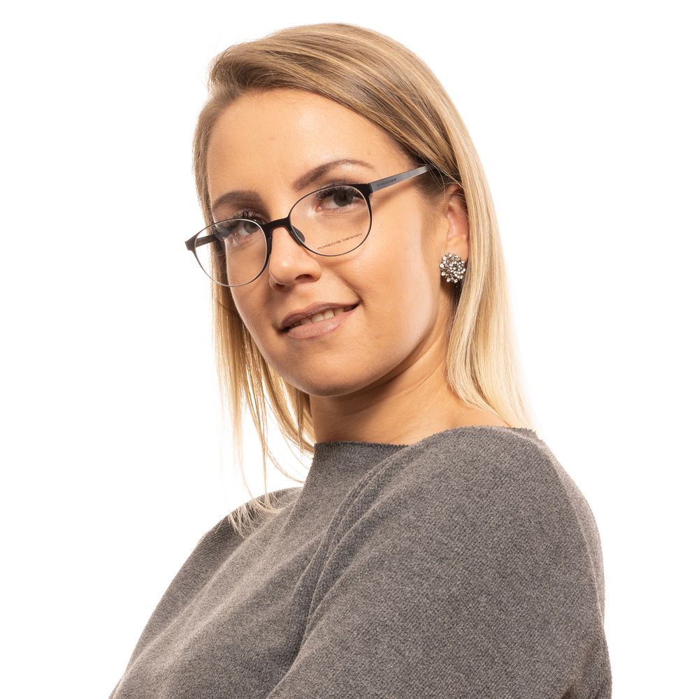 Porsche Design Black Metal & Stainless Steel & Aluminum Glasses  (Frames)