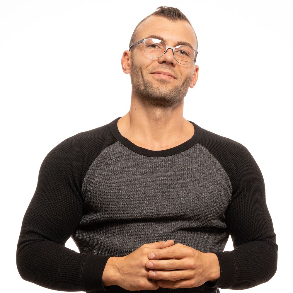 Porsche Design Gray Metal & Stainless Steel & Aluminum Glasses  (Frames)