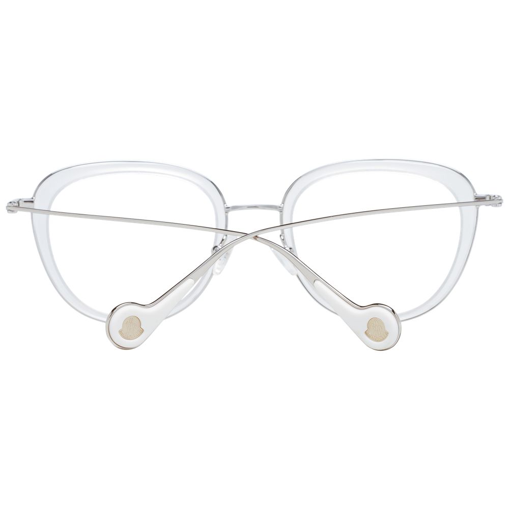 Moncler White Metal & Plastic Glasses Women's (Frames)