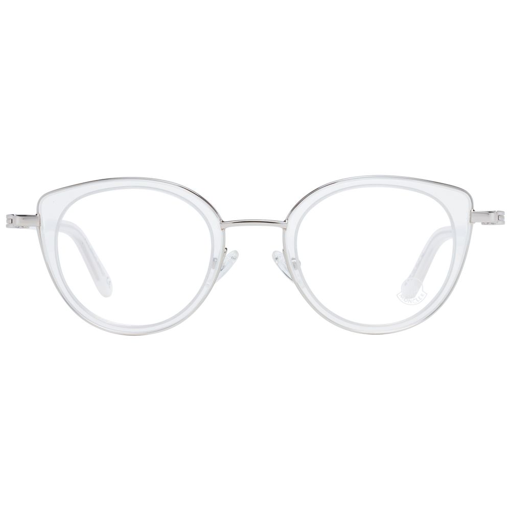 Moncler White Metal Glasses Women's (Frames)