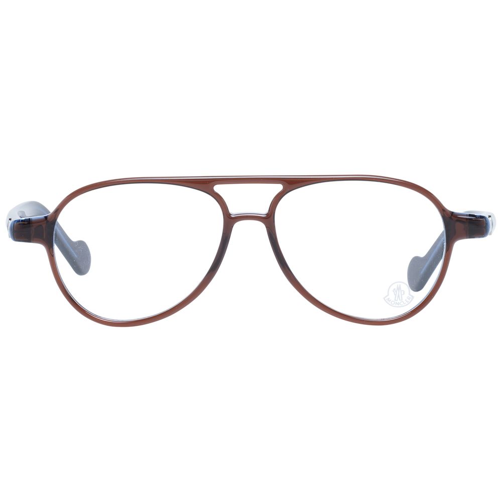 Moncler Brown Plastic Glasses Men's (Frames)