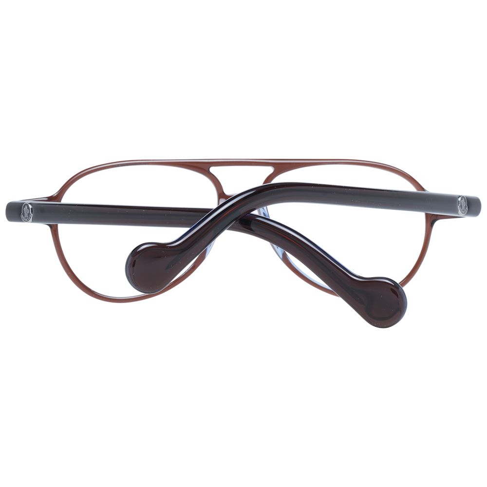 Moncler Brown Plastic Glasses Men's (Frames)