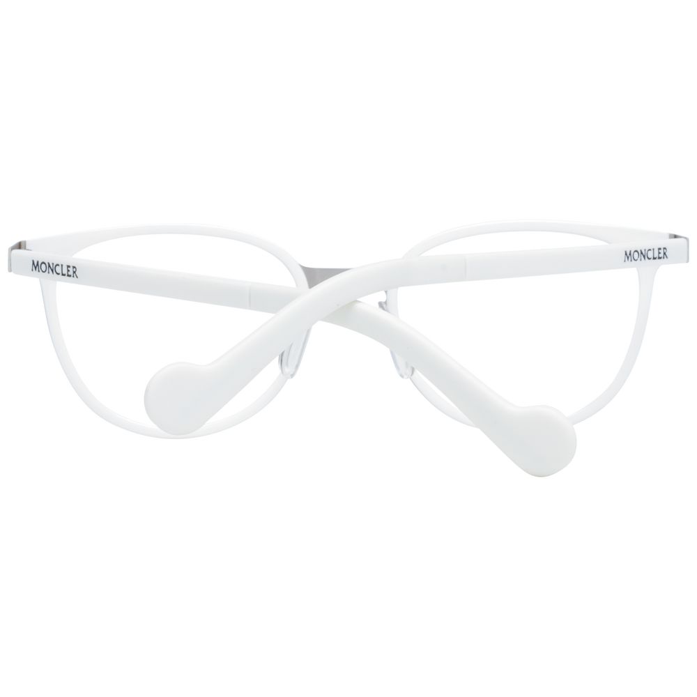 Moncler White Metal & Plastic Glasses Women's (Frames)