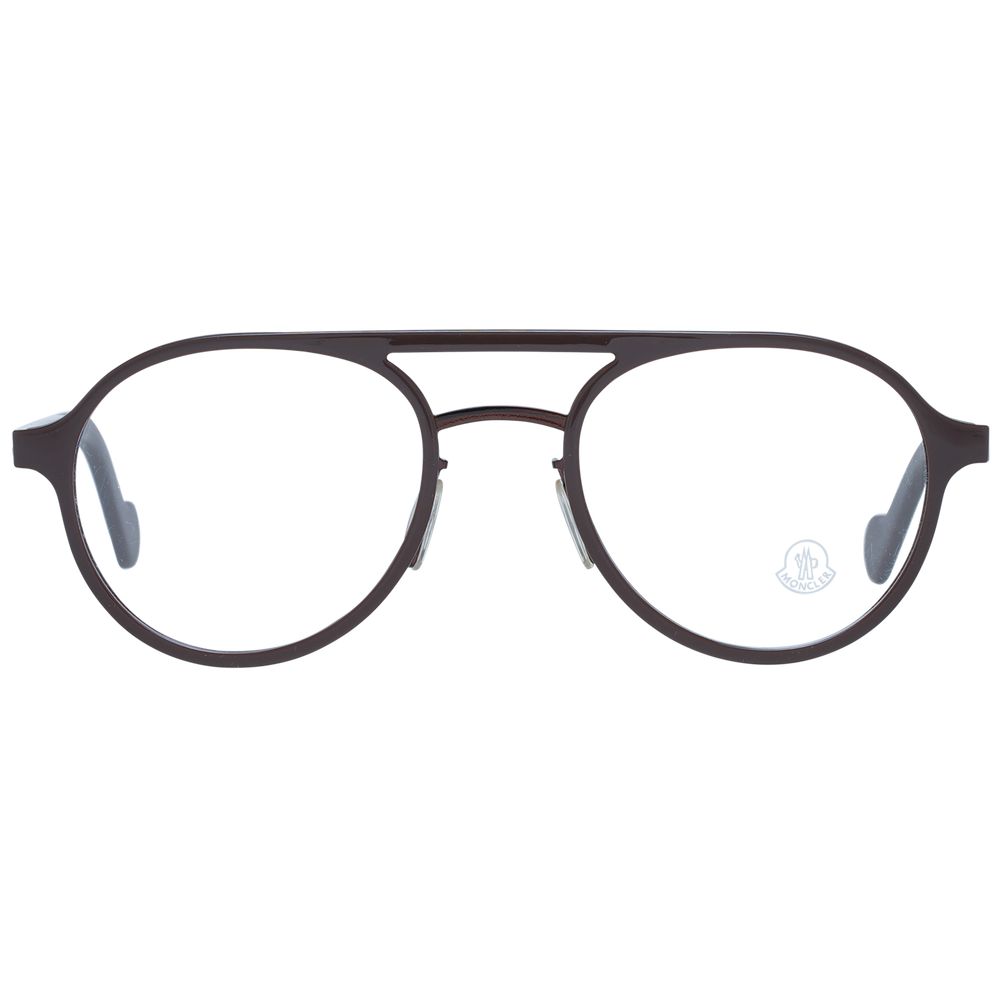 Moncler Brown Metal Glasses Men's (Frames)