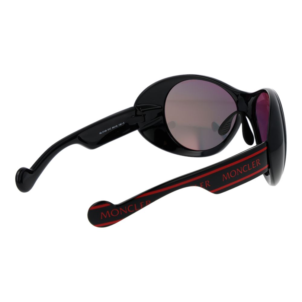 Moncler Black Plastic  Sunglasses