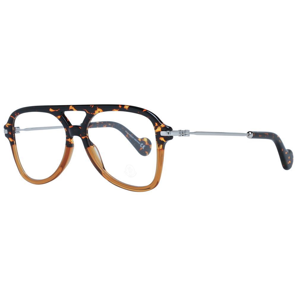 Moncler Brown Plastic Glasses Men's (Frames)