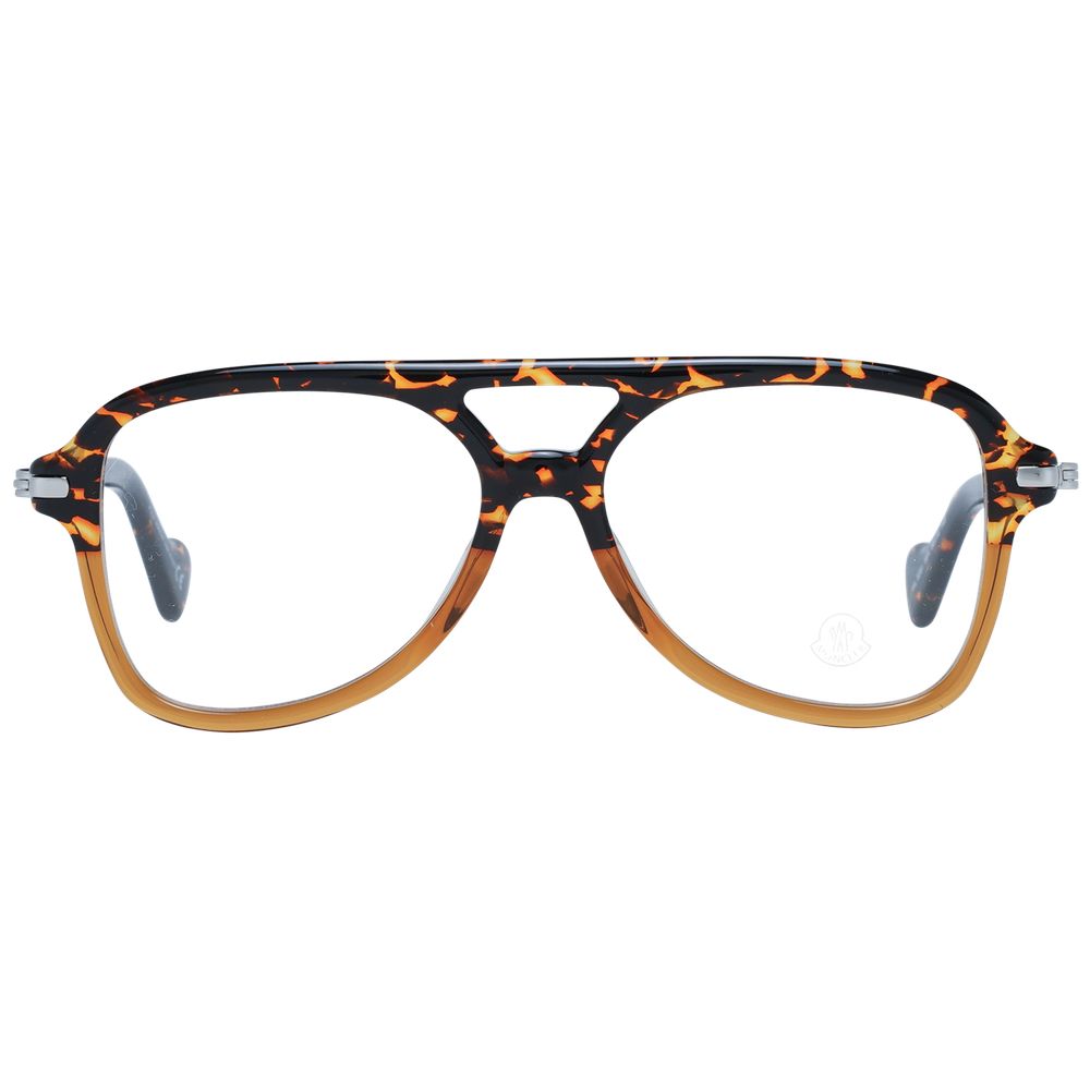 Moncler Brown Plastic Glasses Men's (Frames)