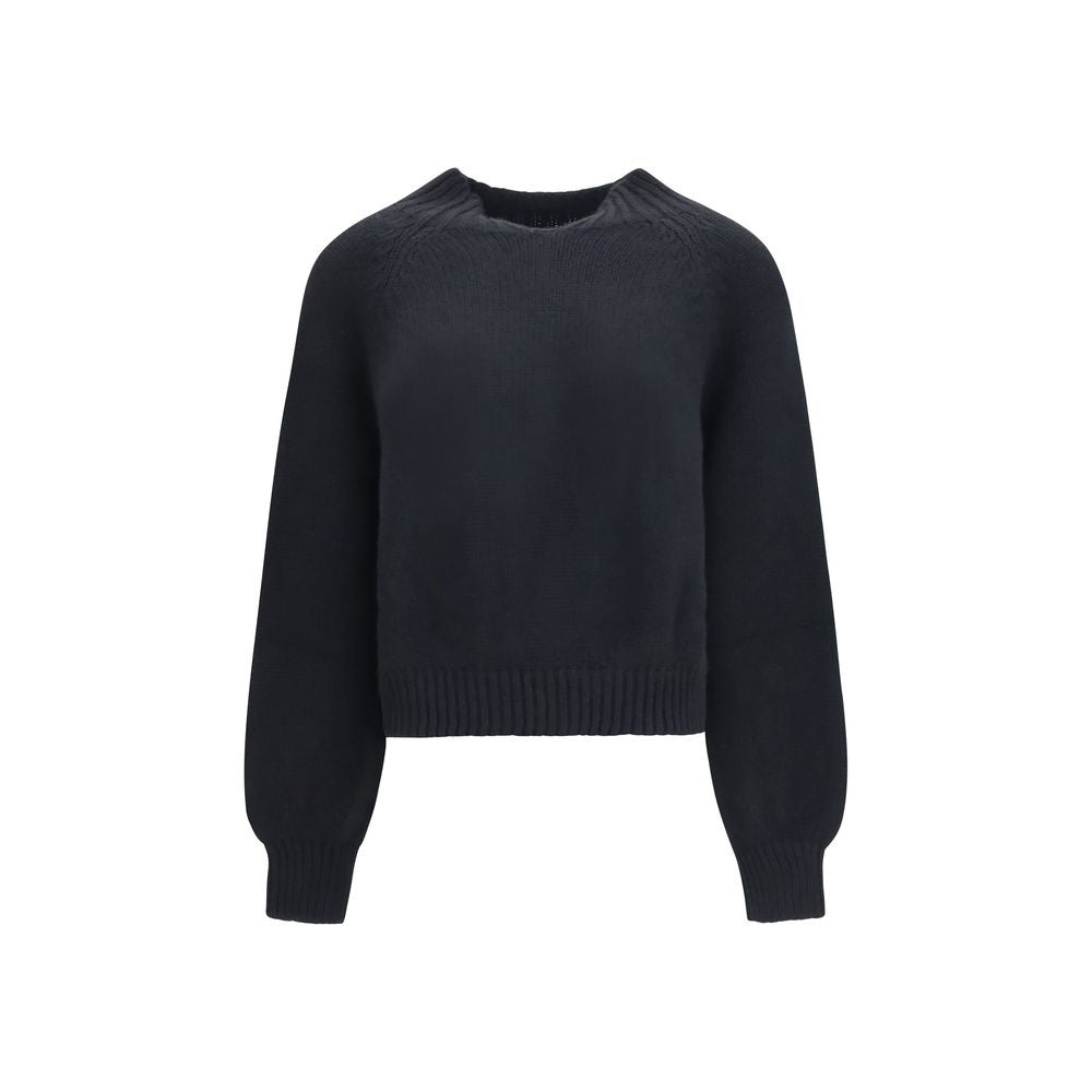 Khaite Black Cashmere Women's Sweatshirt