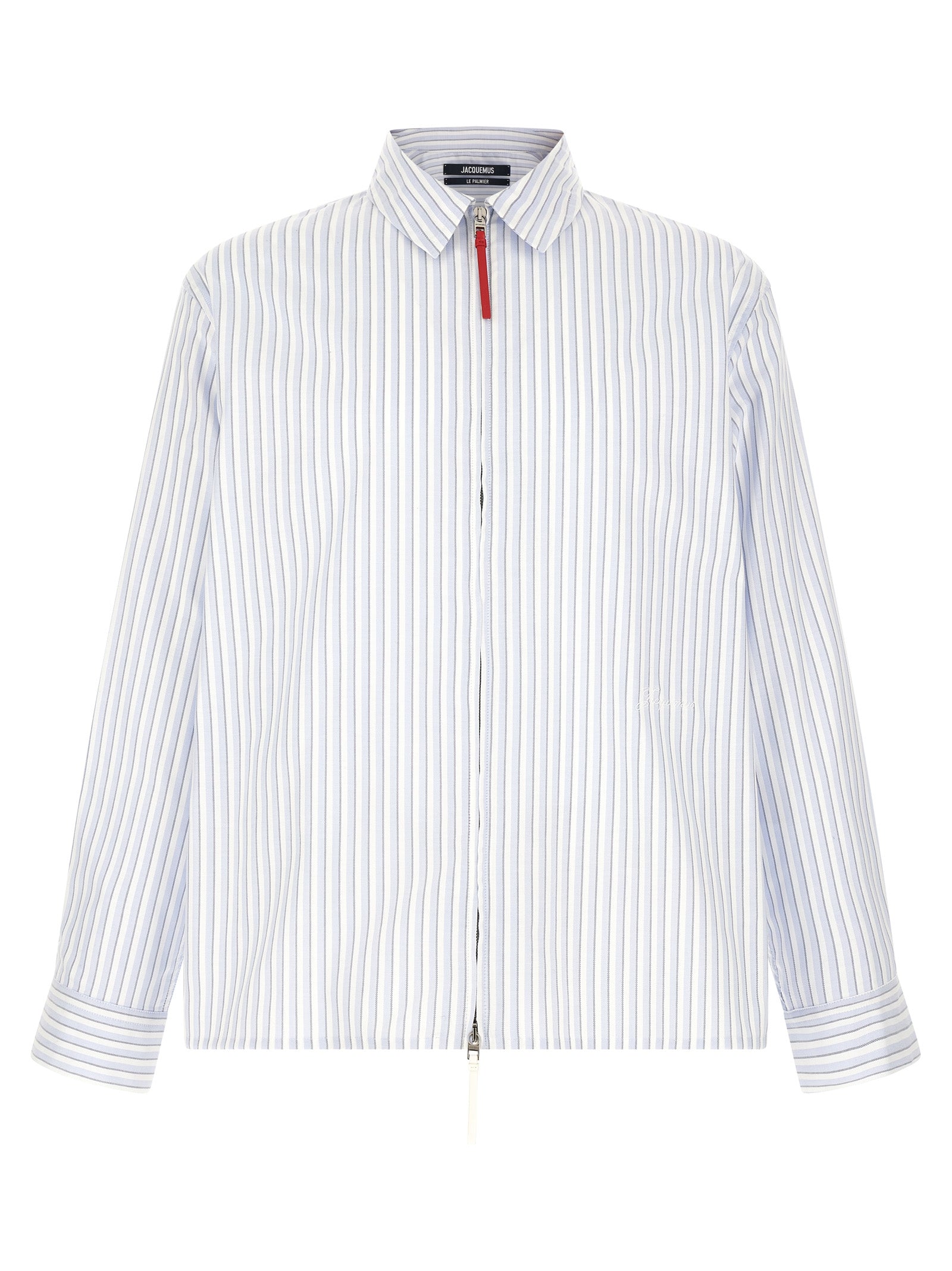 Jacquemus Blue Cotton Men's Blouse