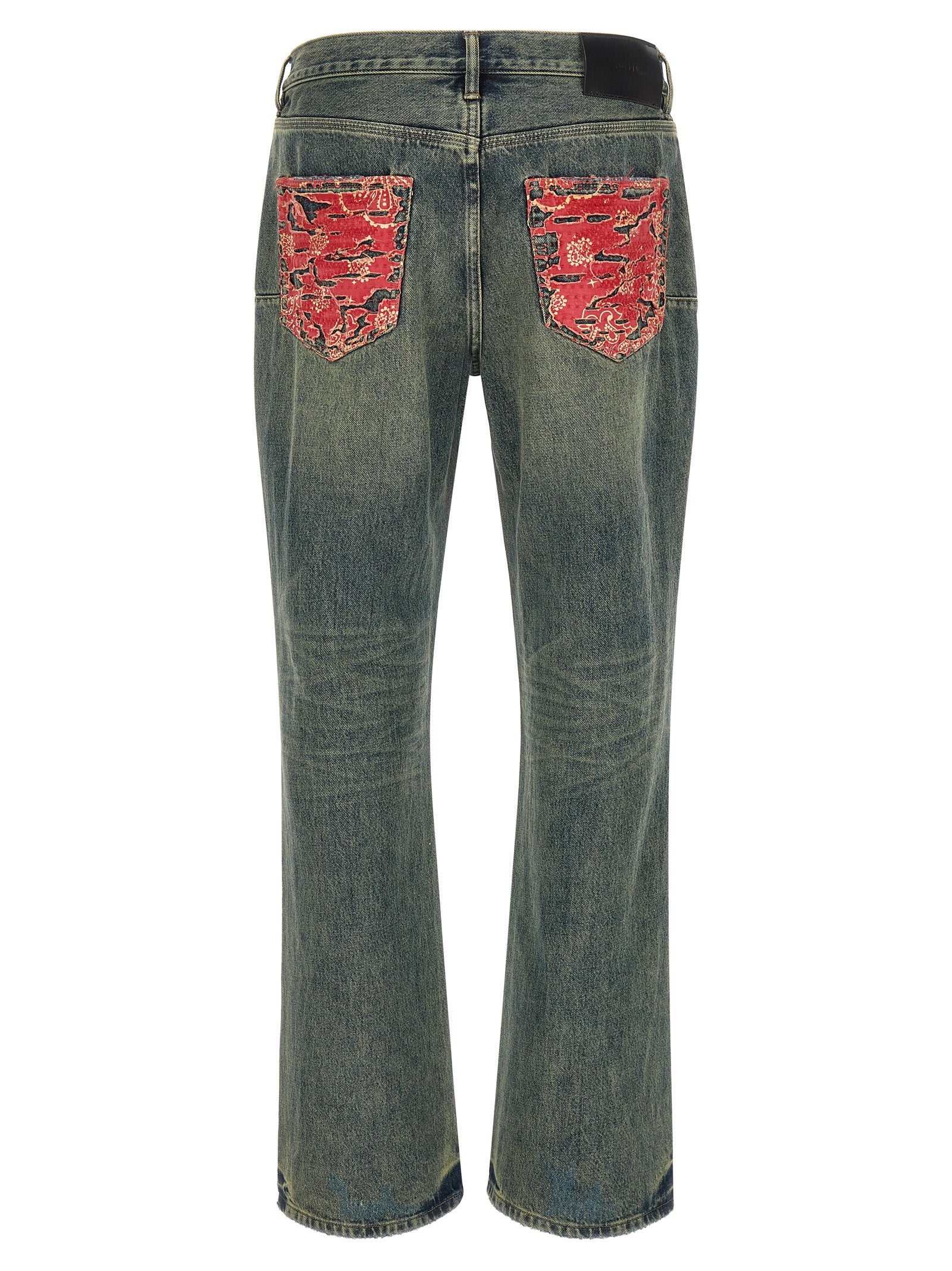 PURPLE Blue Cotton Bootcut Men's Jeans