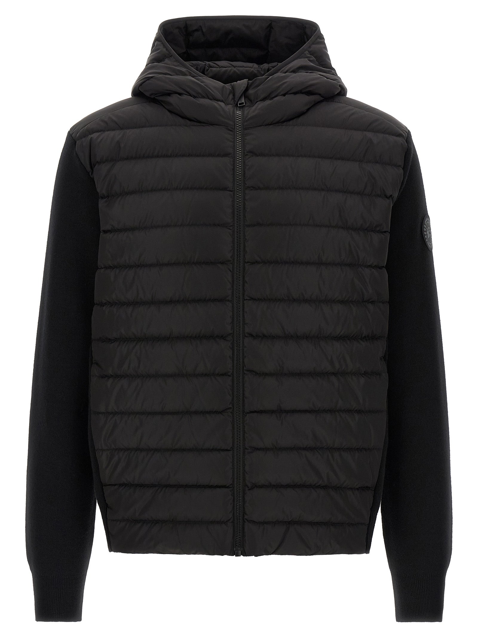 Canada Goose Black Wool Full-Length Men's Jacket