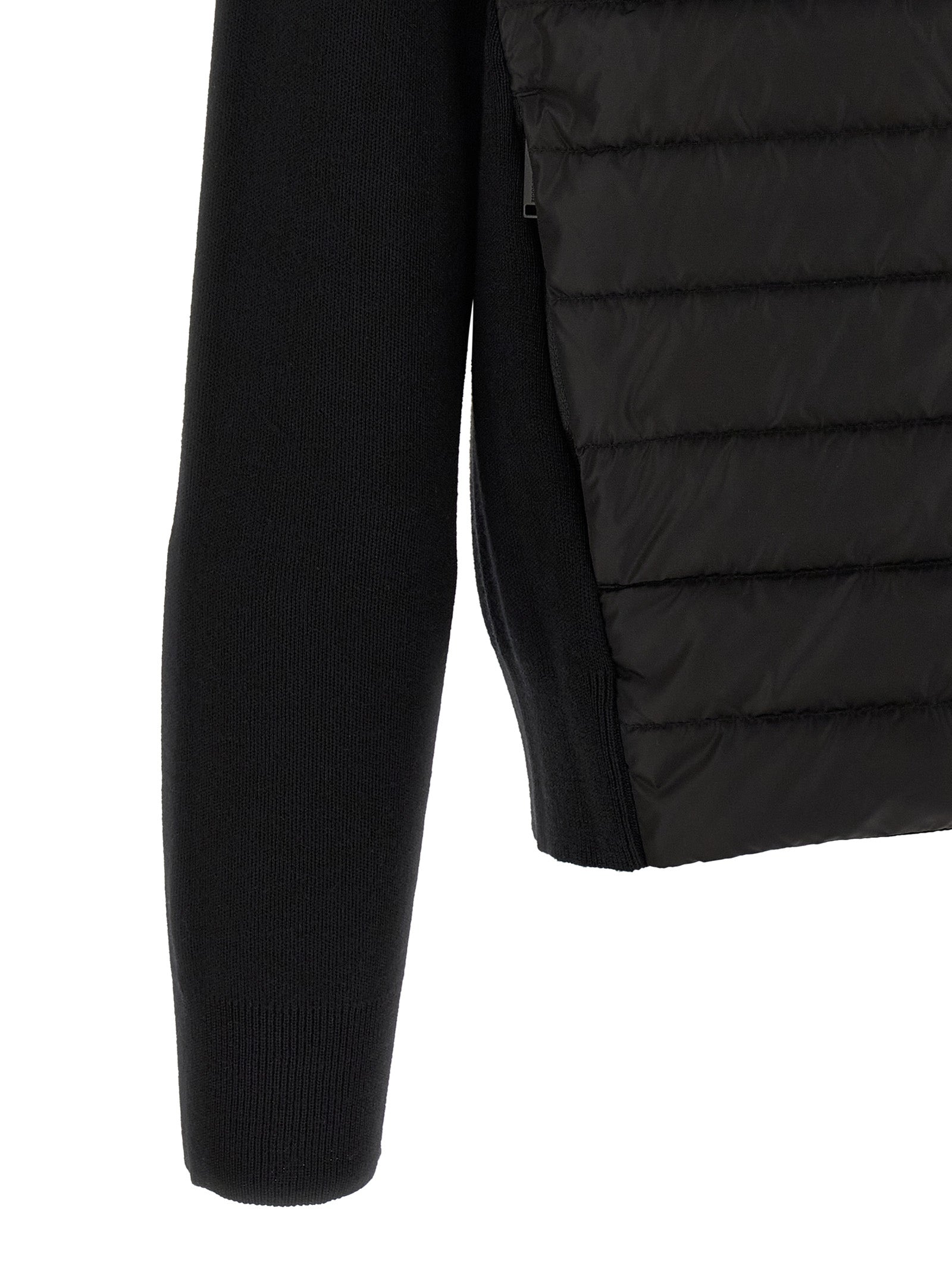 Canada Goose Black Wool Full-Length Men's Jacket