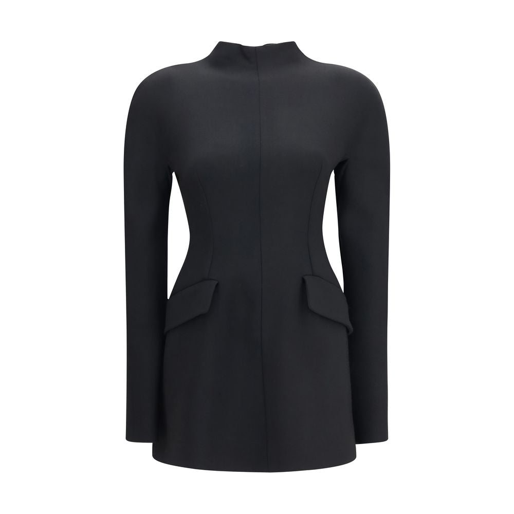 Max Mara Black Polyamide Casual Women's Dress