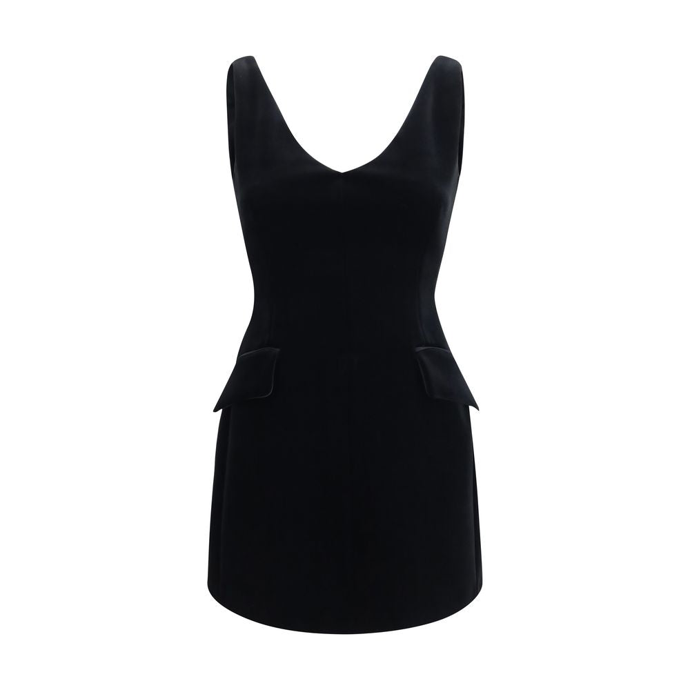 Max Mara Black Polyester Casual Women's Dress