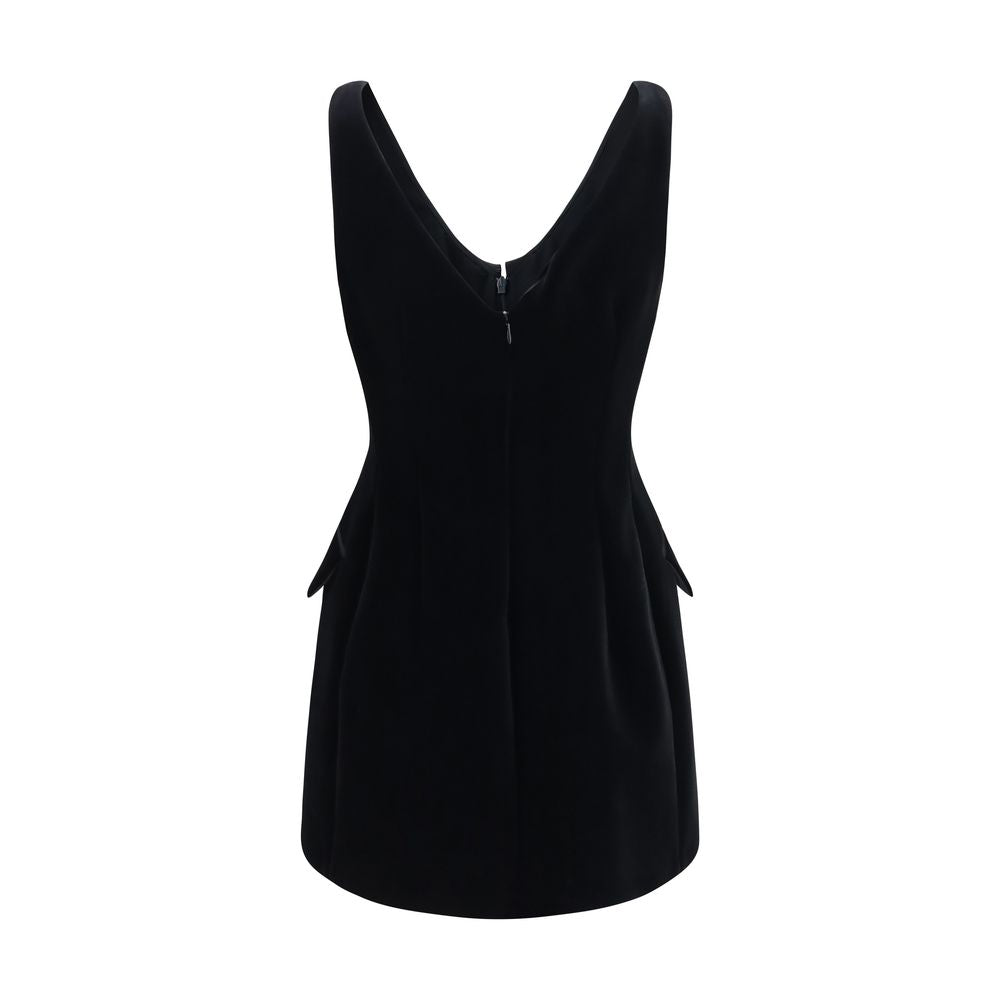 Max Mara Black Polyester Casual Women's Dress