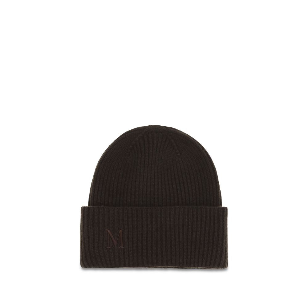Max Mara Brown Cashmere Women's Beanie