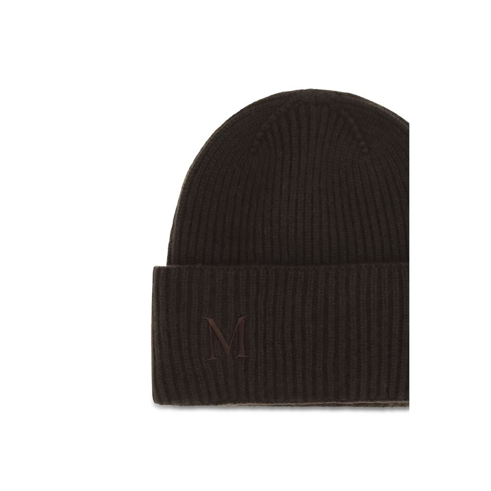 Max Mara Brown Cashmere Women's Beanie