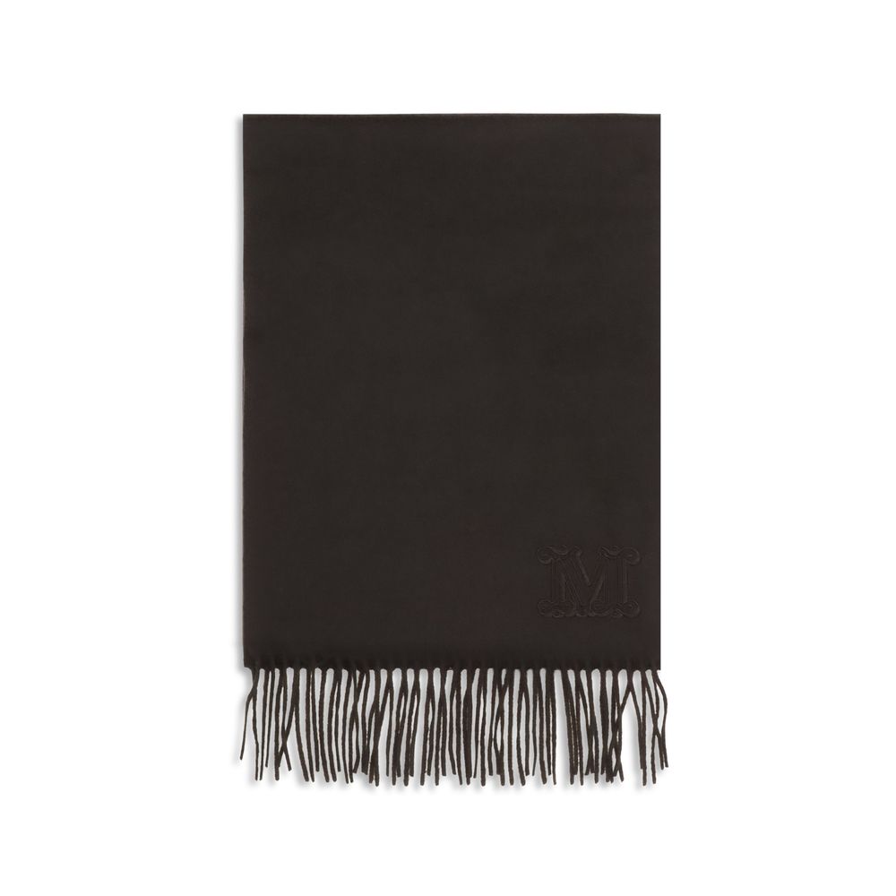 Max Mara Brown Cashmere Women's Scarf