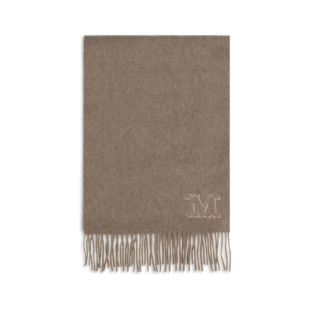 Max Mara Beige Cashmere Women's Scarf