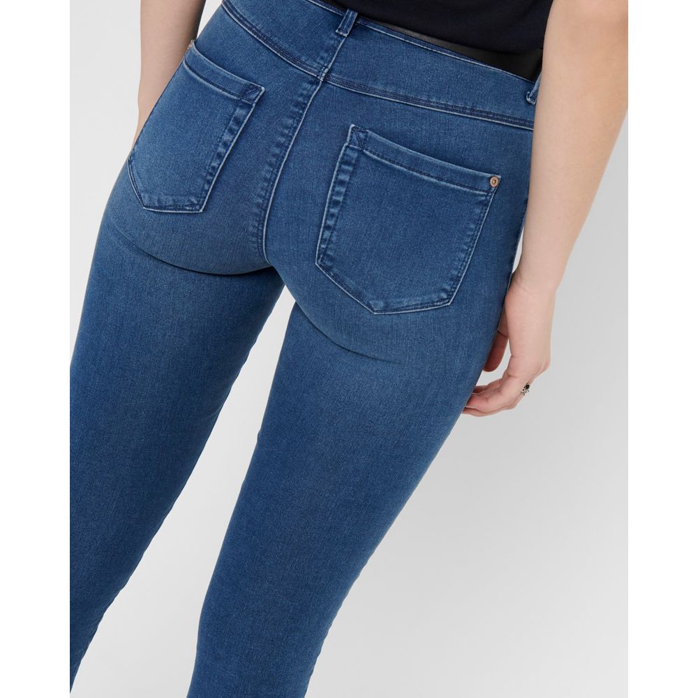 Only Light Blue Cotton Skinny Women's Jeans