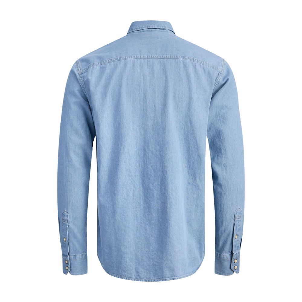 Jack Jones Light Blue Denim Men's Shirt