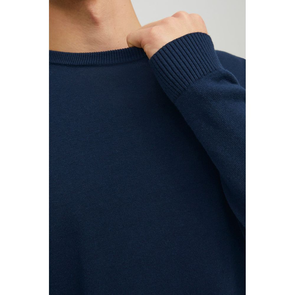Jack Jones Blue Cotton Men's Sweatshirt