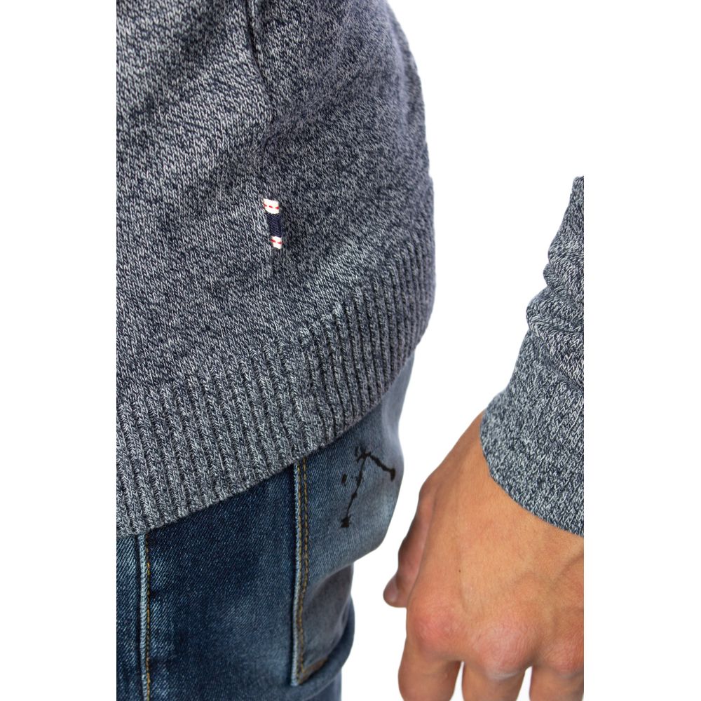 Jack Jones Blue Cotton Men's Sweatshirt