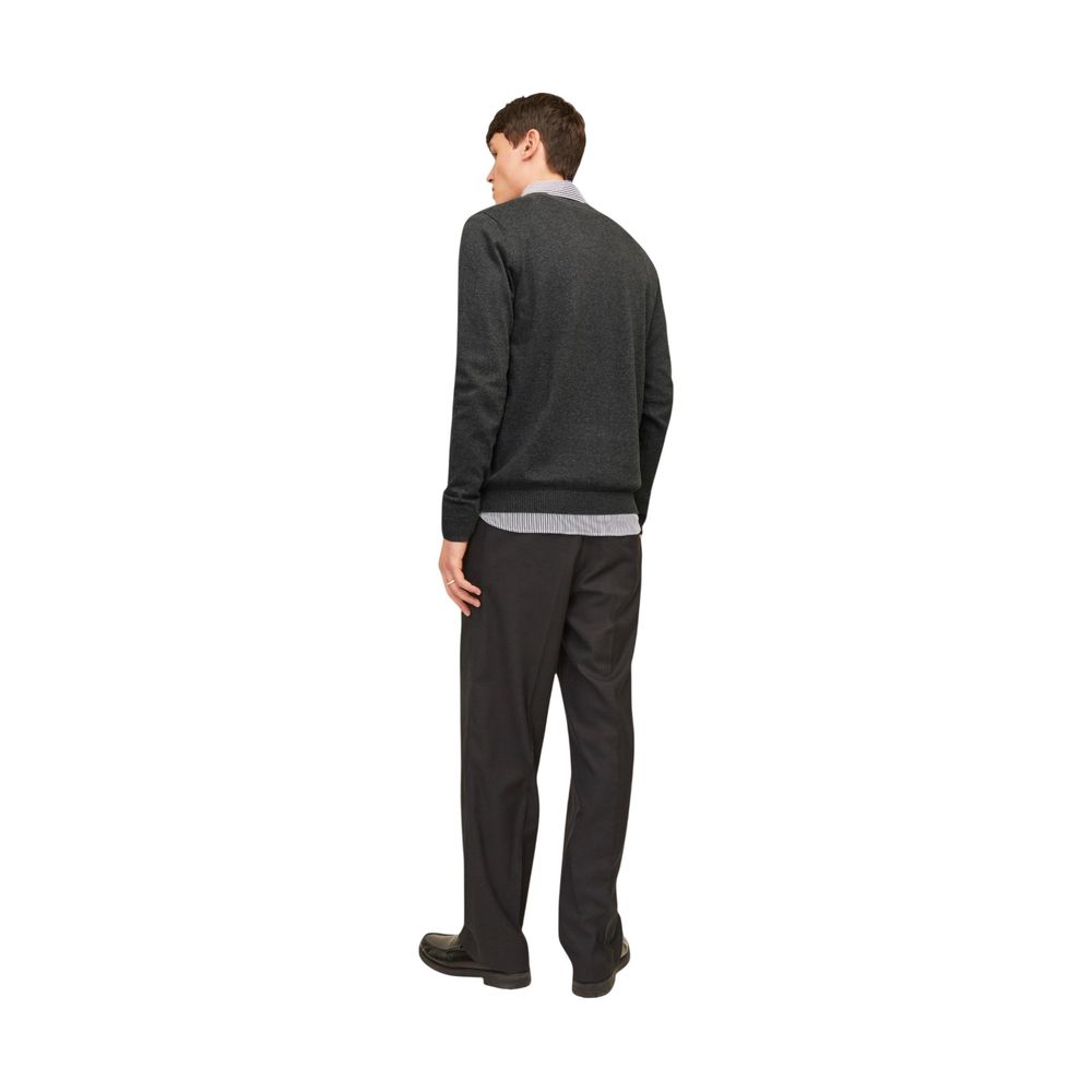 Jack Jones Gray Cotton Men's Sweatshirt