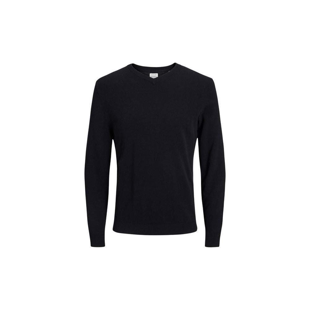 Jack Jones Black Cotton Men's Sweatshirt