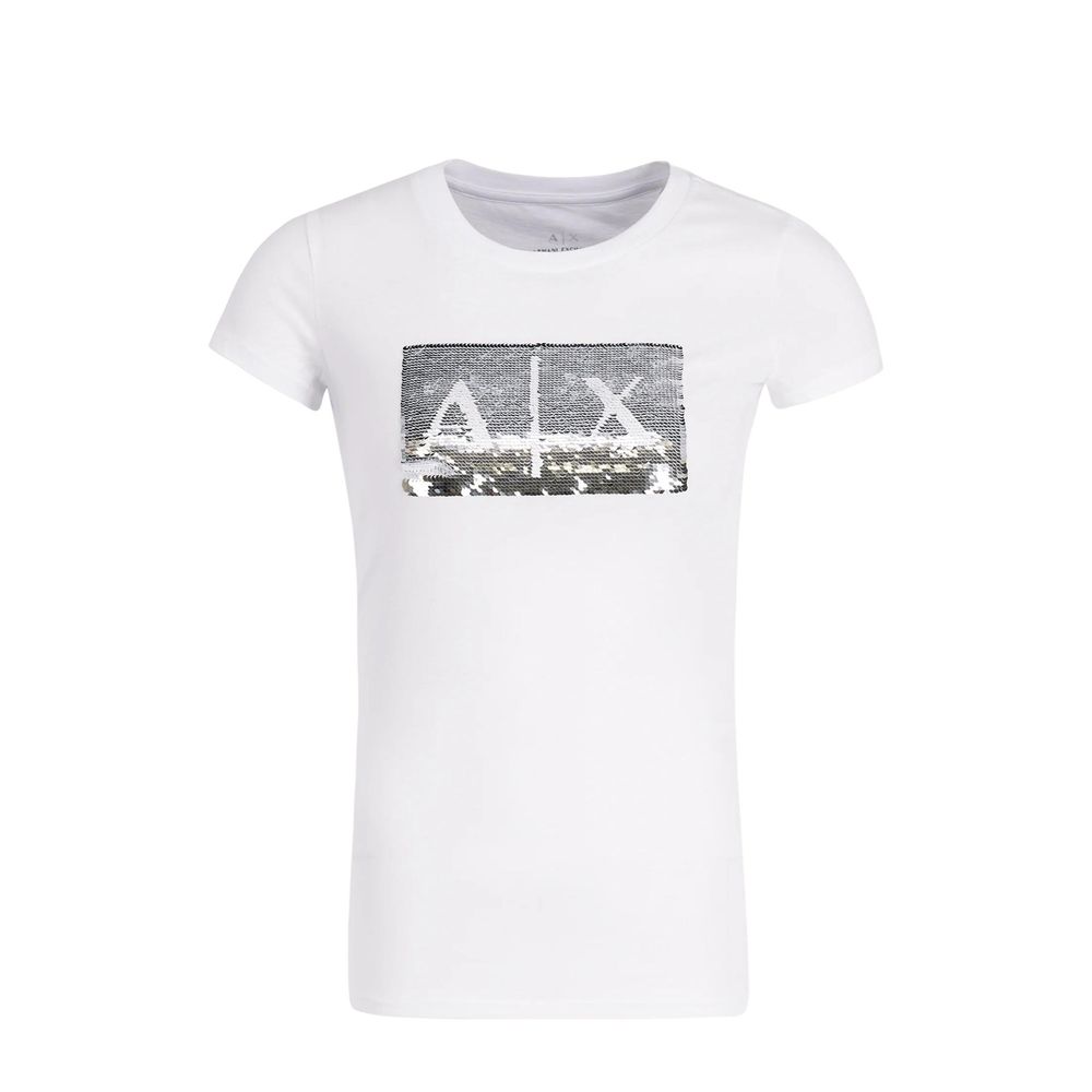 Armani Exchange White Cotton Women's T-Shirt