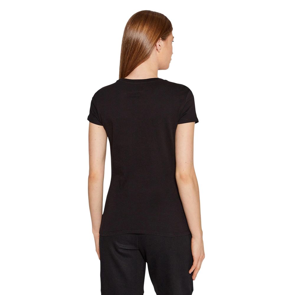 Armani Exchange Black Cotton Women's T-Shirt