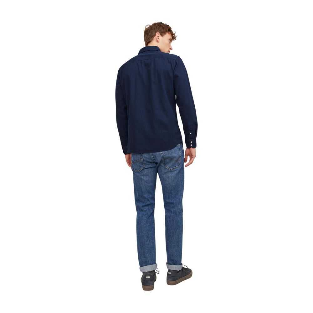 Jack Jones Blue Denim Men's Shirt