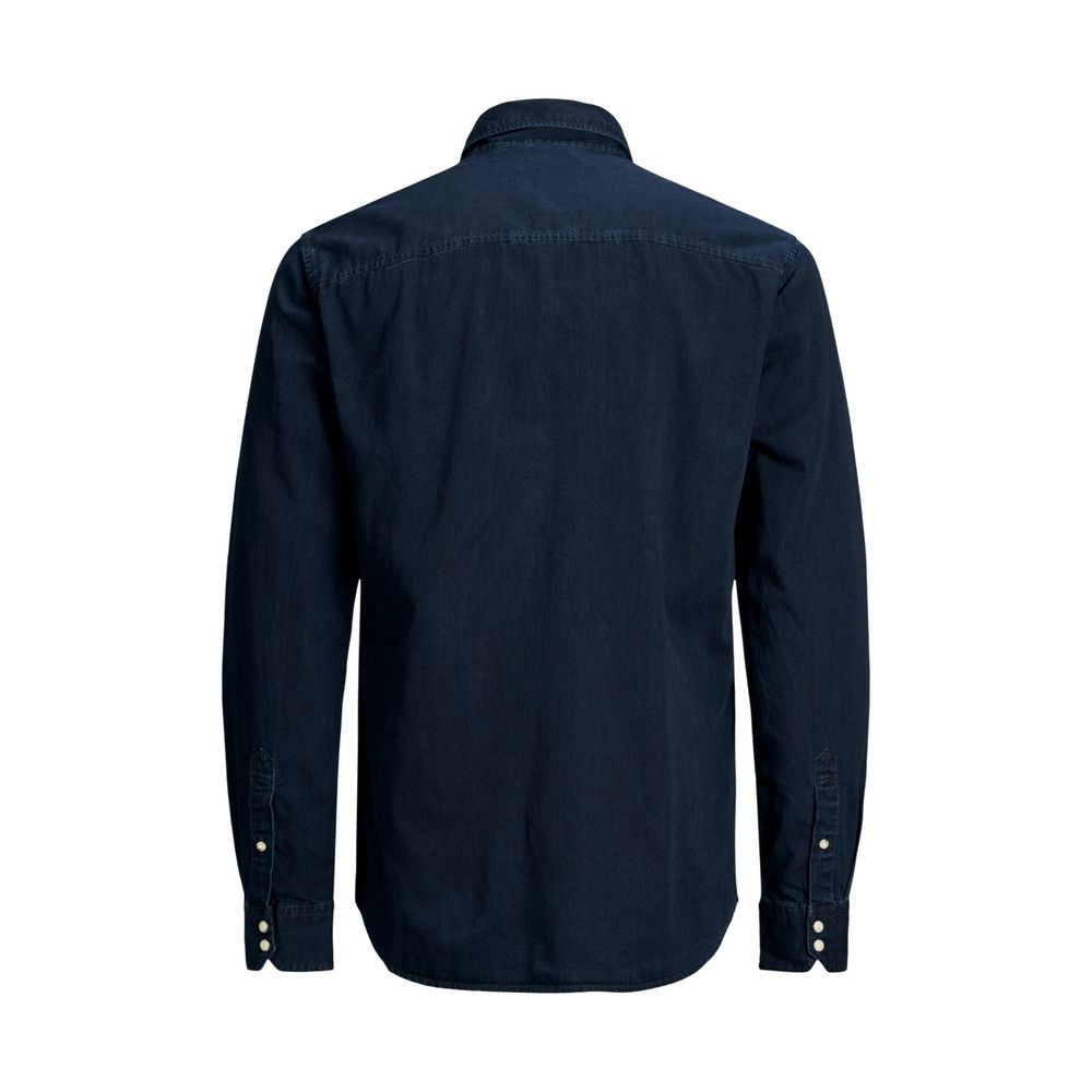 Jack Jones Blue Denim Men's Shirt