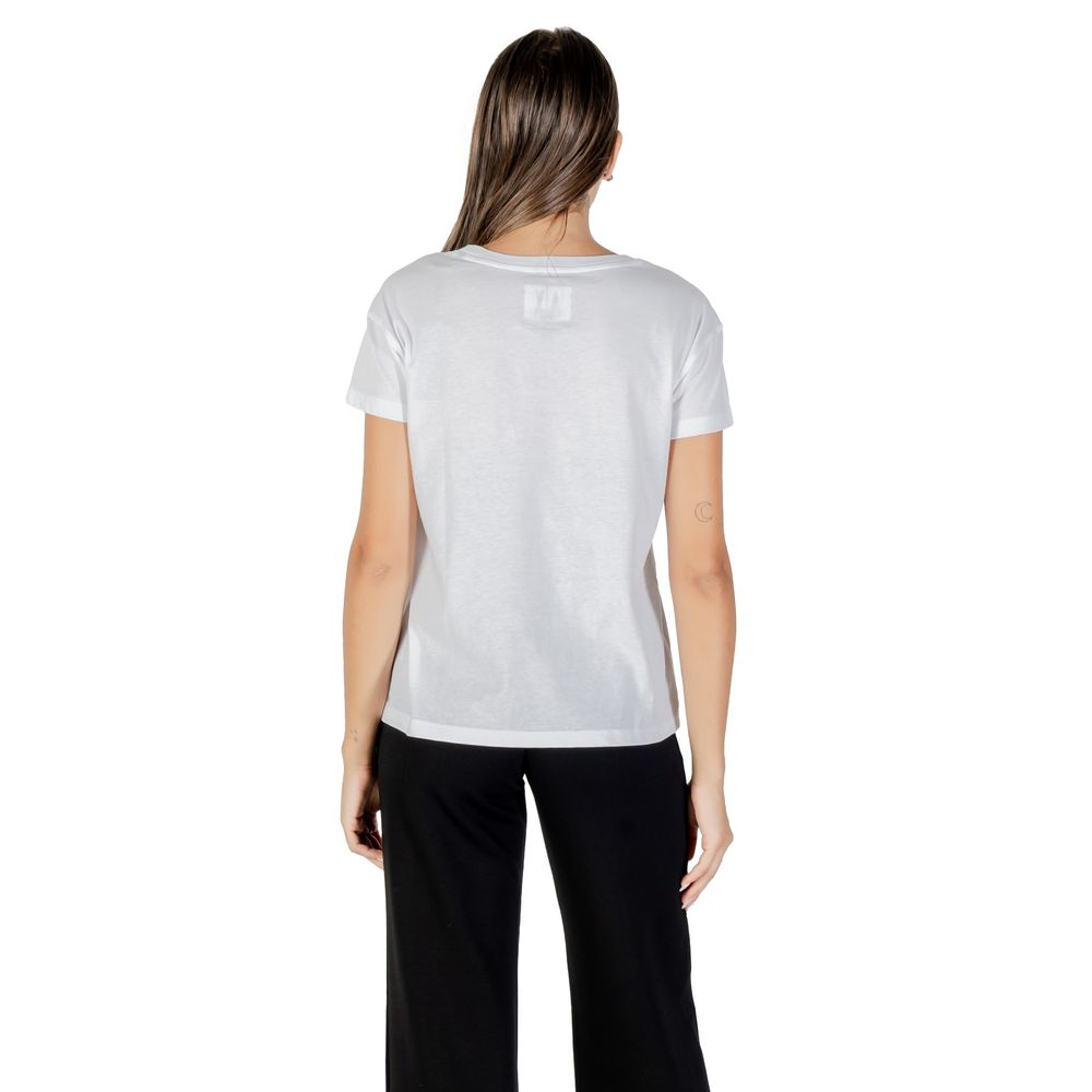 Armani Exchange White Cotton Women's T-Shirt