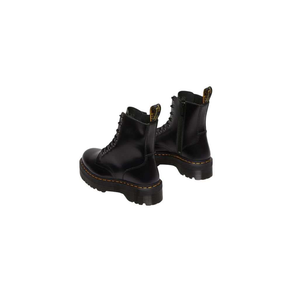 Dr. Martens Black Leather Ankle Women's Boots