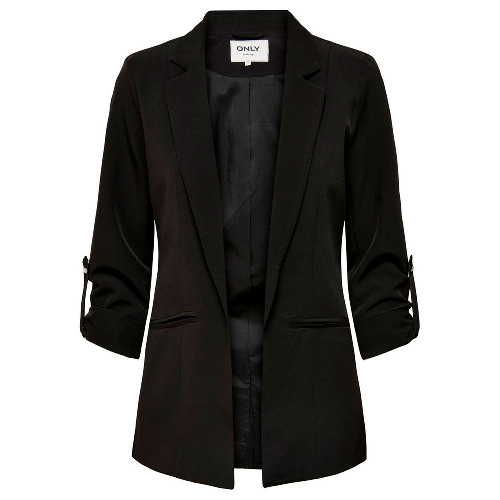 Only Black Polyester Women's Blazer