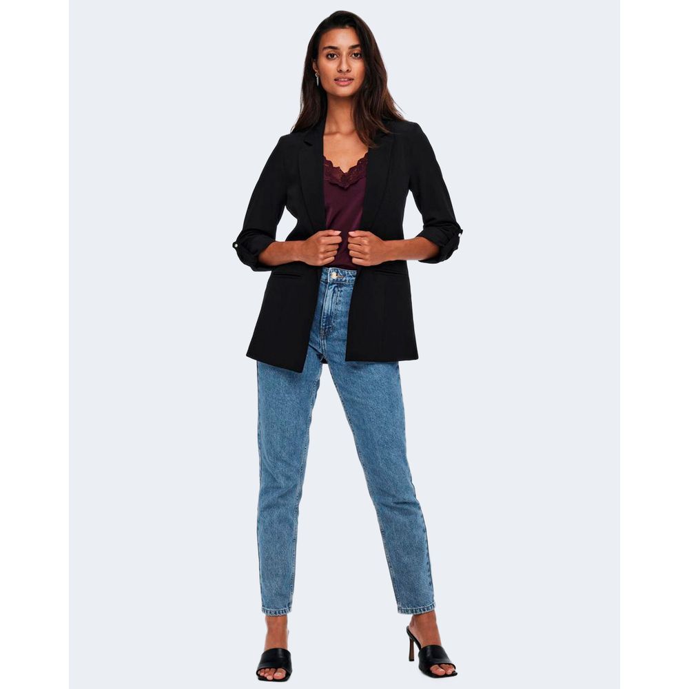 Only Black Polyester Women's Blazer
