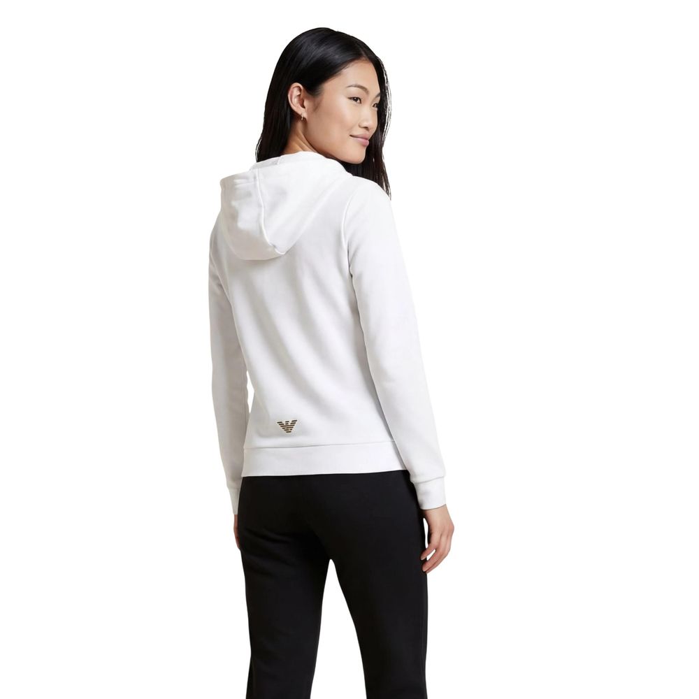 EA7 Emporio Armani Black And White Polyester Women's Tracksuit