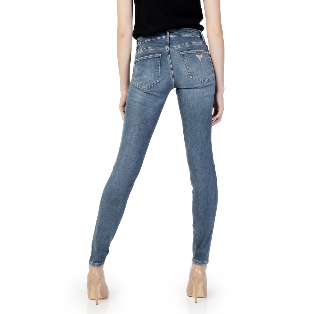 Guess Blue Cotton Skinny Women's Jeans