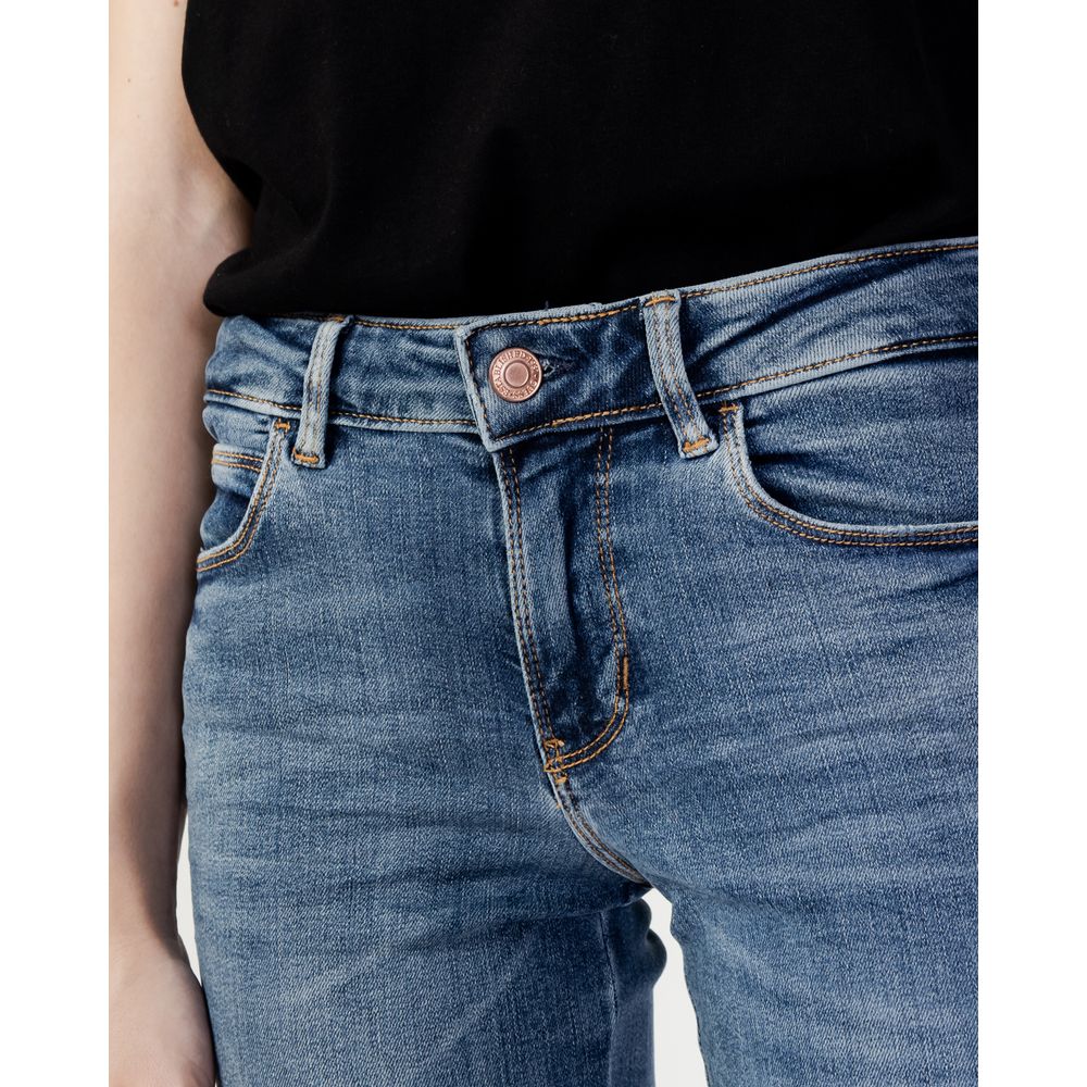 Guess Blue Cotton Skinny Women's Jeans