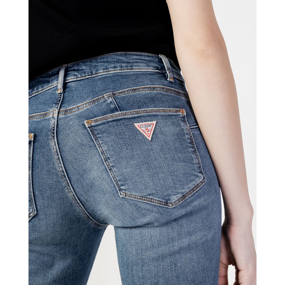 Guess Blue Cotton Skinny Women's Jeans