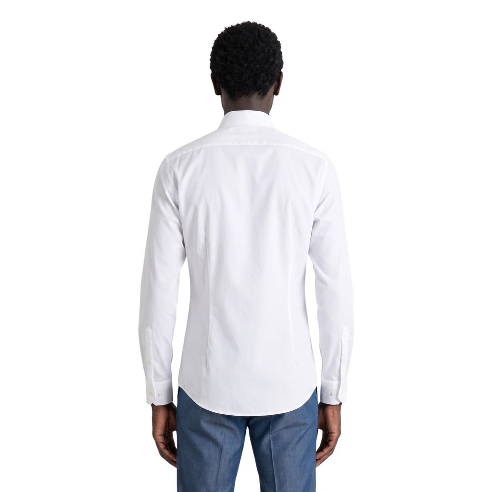 Antony Morato White Cotton Dress Men's Shirt
