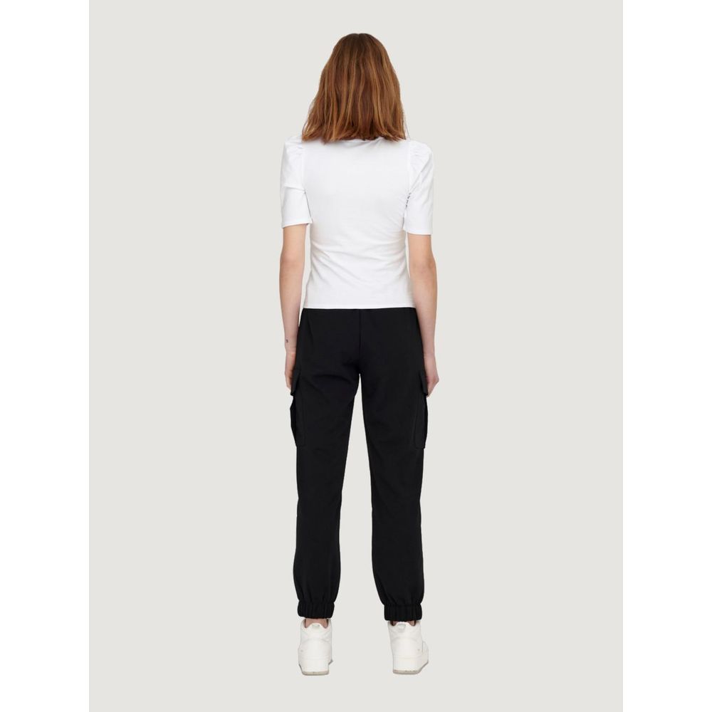 Only White Cotton Women's T-Shirt