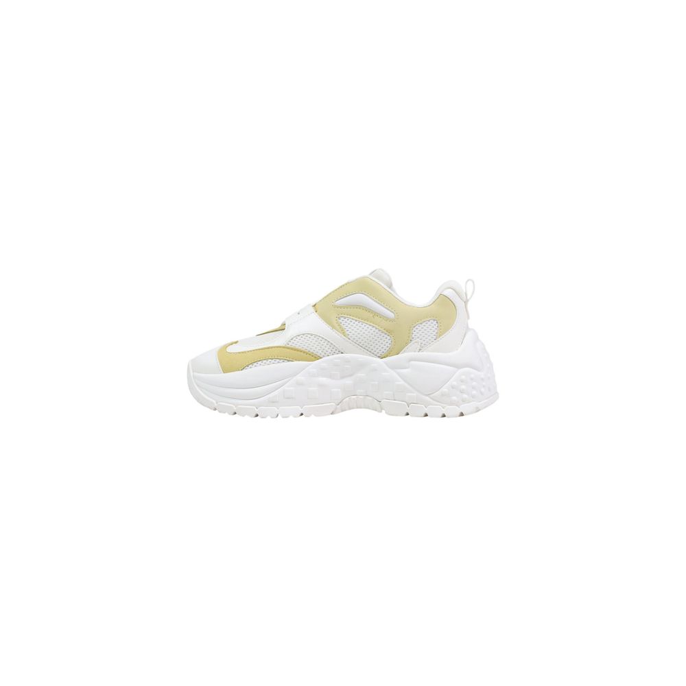 Armani Exchange White Polyester Chunky Women's Sneakers