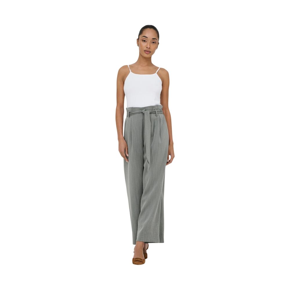 Only Bicolor Viscose Casual Women's Pants